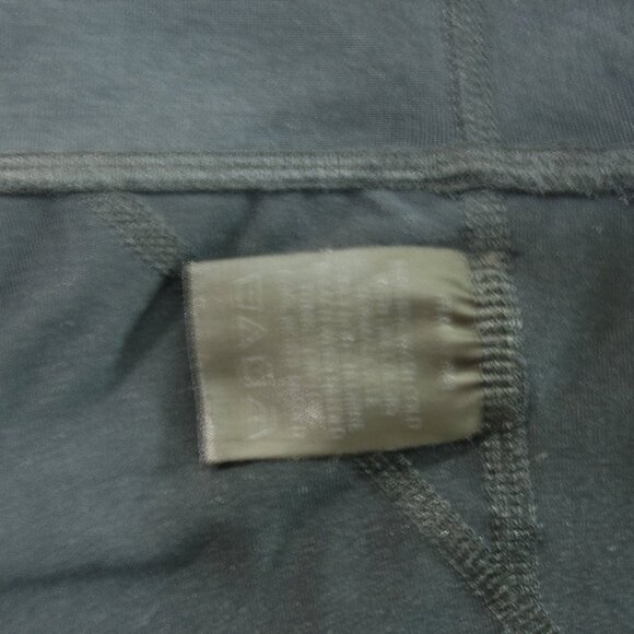 LUKKA Black Pink Accent Cropped Athletic Athleisure Leggings - Picture 9 of 11